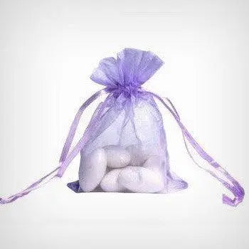 Lavender organza top bags