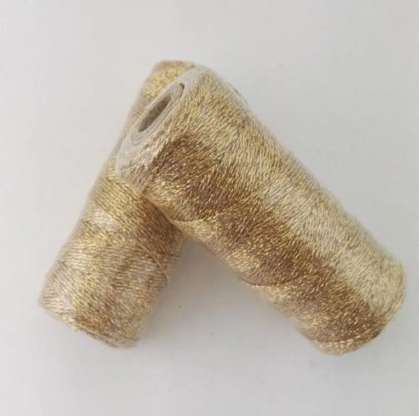 Gold Twist Cotton 12 Ply Baker's Twine - 100m - My Wedding Store