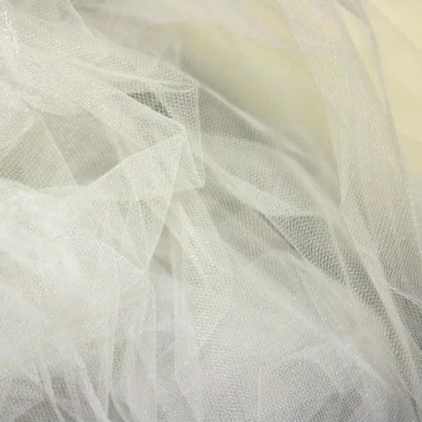 Ivory Tulle Bolt - Premium Quality (1.37M x 37 Metres) - My Wedding Store
