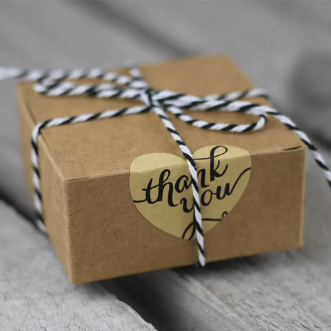 Kraft Vintage Favour Boxes - 10 pcs - My Wedding Store
