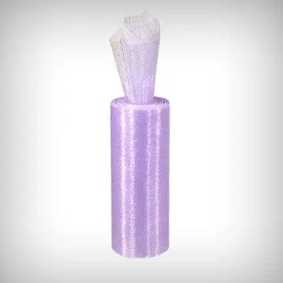Lavender Organza Roll ( 6" x 25 yards) - My Wedding Store