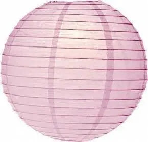 Paper Lantern - Baby Pink Medium 30cm Diameter - My Wedding Store