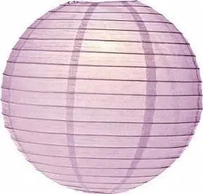 Paper Lantern - Lavender Medium 30cm Diameter - My Wedding Store