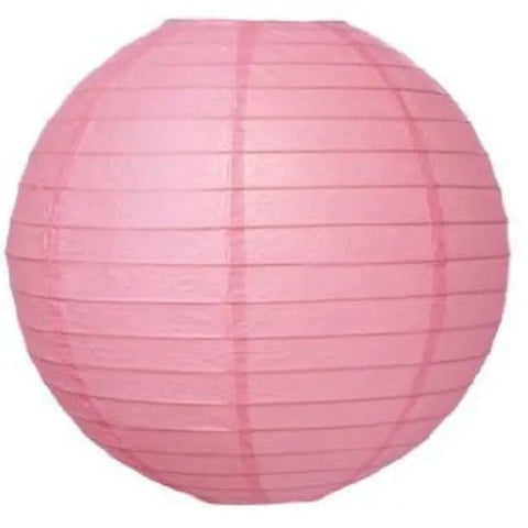Paper Lantern - Pink Large 35cm Diameter - My Wedding Store
