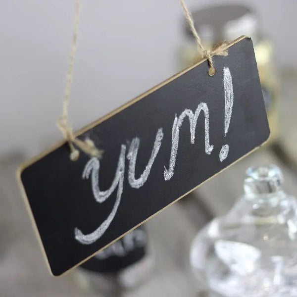 Small Chalkboard Sign with Twine Hanging String - My Wedding Store