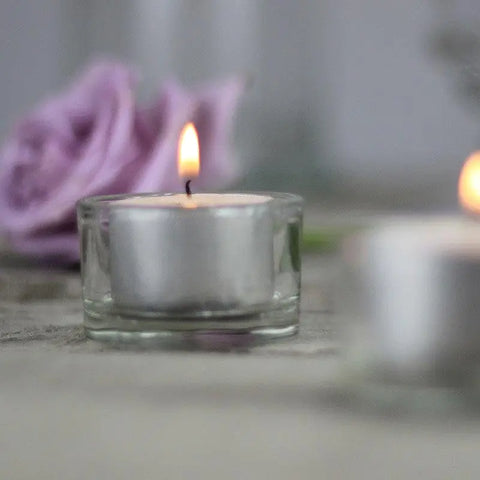 Tealight Holder -Glass - My Wedding Store