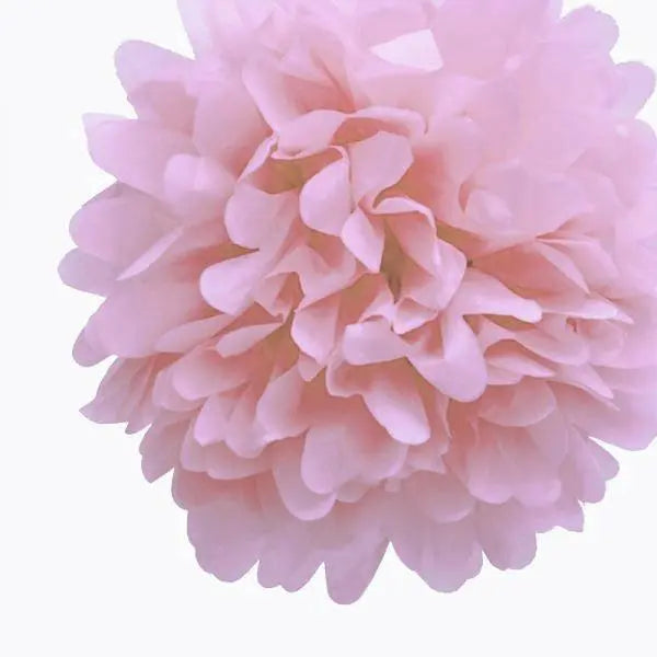 Tissue Paper Pom-Pom - Pale Pink - Small - My Wedding Store