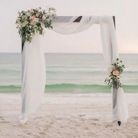 White Tulle Bolt - 1.37m x 20m - My Wedding Store 